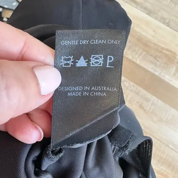 Misha Collection Katie Midi Pencil Dress Size 6 - Picture 7 of 8